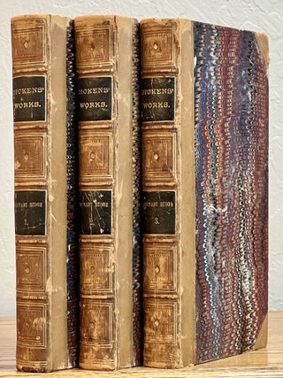 Item #32745.2 BARNABY RUDGE. Works of Charles Dickens. Household Edition. Charles . Darley...