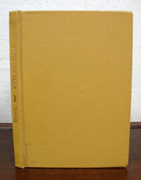 Item #3322.4 The POSTHUMOUS PAPERS Of The PICKWICK CLUB: Some New Bibliographic Discoveries. George W. Davis.