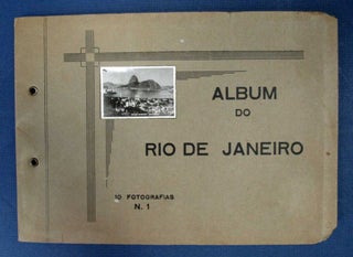 Item #33967 ALBUM Do RIO De JANEIRO. 10 Fotografias. N. 1. Souvenir View Book