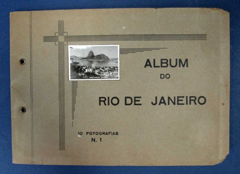 Item #33967 ALBUM Do RIO De JANEIRO. 10 Fotografias. N. 1. Souvenir View Book.