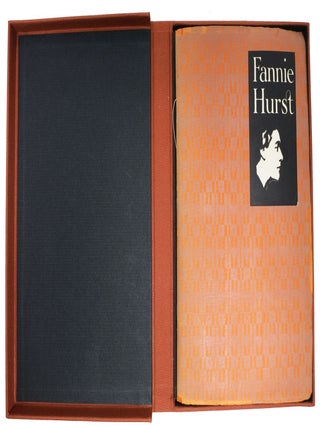Item #34279 FANNIE HURST. A Biographical Sketch, Critical Appreciation & Bibliography. Fannie ....