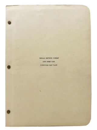 Item #34949 1936 BONNEVILLE SALT FLATS SPEED RUNS, Report of. Auto Racing, J. B. Jenkins...