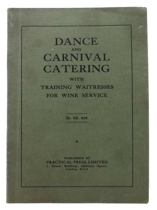 Item #35359 DANCE And CARNIVAL CATERING with Traning Waitresses for Wine Service. Practical...