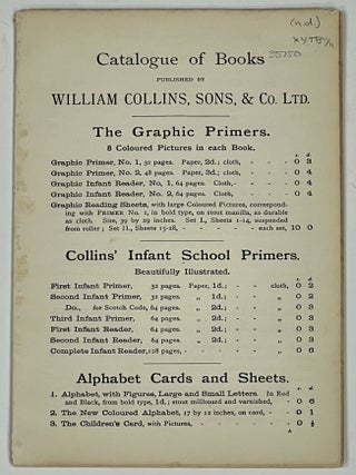 Item #35750 CATALOGUE Of BOOKS. Bookseller Catalogue