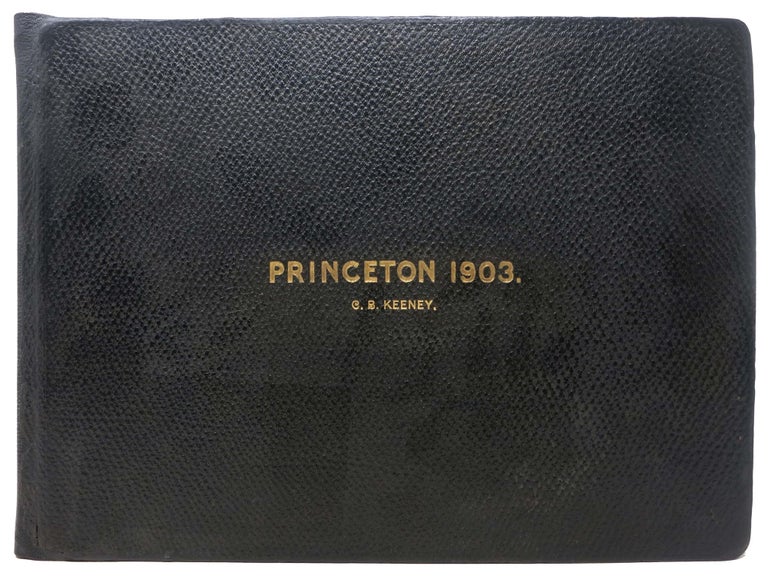 Item #35847 PRINCETON. 1903. Class Photograph Album, C. B. - Former Owner. Woodrow Keeney, Wilson - University President, 1856 - 1924.