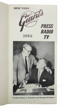 PRESS RADIO TV. 1956.