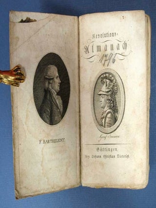 Item #35979 REVOLUTIONS ALMANACH - 1796. French Revolution, Heinrich August Ottokar - Reichard
