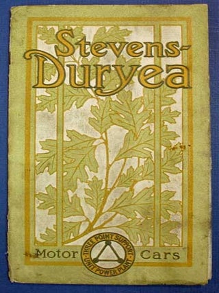 Item #36911 STEVENS - DURYEA C-SIX. The STORY TOLD By The SCALE. An Interesting Sidelight on...