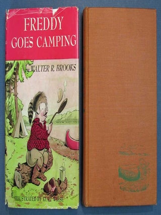 Item #36942 FREDDY GOES CAMPING. Walter Brooks, ollin. 1186 - 1958