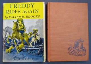 Item #36943 FREDDY RIDES AGAIN. Walter Brooks, ollin. 1186 - 1958