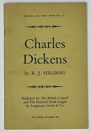 Item #3703.1 CHARLES DICKENS. Charles. 1812 - 1870 Dickens, K. J. Fielding