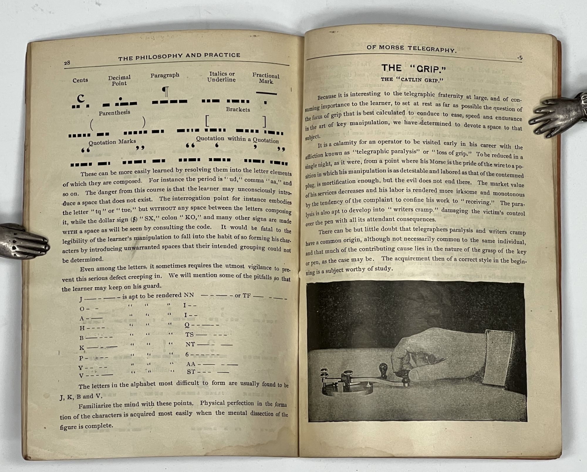 The PHILOSOPHY And PRACTICE Of MORSE TELEGRAPHY. A Primary Rationale ...