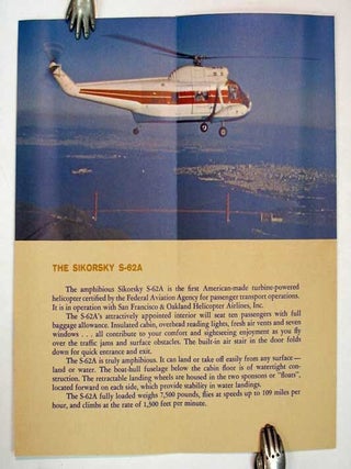 SIKORSKY S-62A HELICOPTER. Accompanied by Original Mock-up Artwork.
