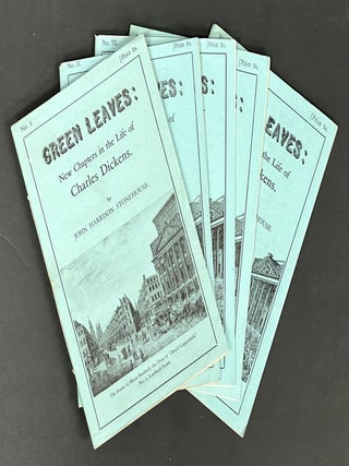 Item #3722.1 GREEN LEAVES: New Chapters in the Life of Charles Dickens. Charles. 1812 - 1870...