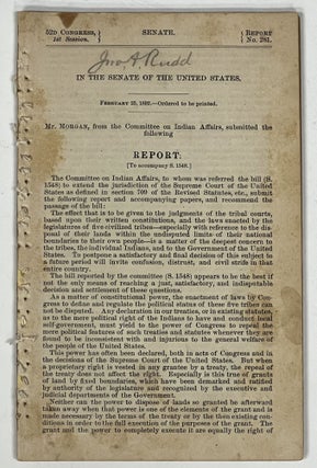 Item #37242 Report No. 281 [to Accompany S. 1548.] In the Senate of the United States. 52d...