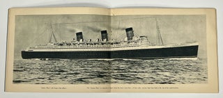 The "QUEEN MARY". The Stateliest Ship Afloat. A Pictorial Souvenir of the "World's Largest Floating Palace".
