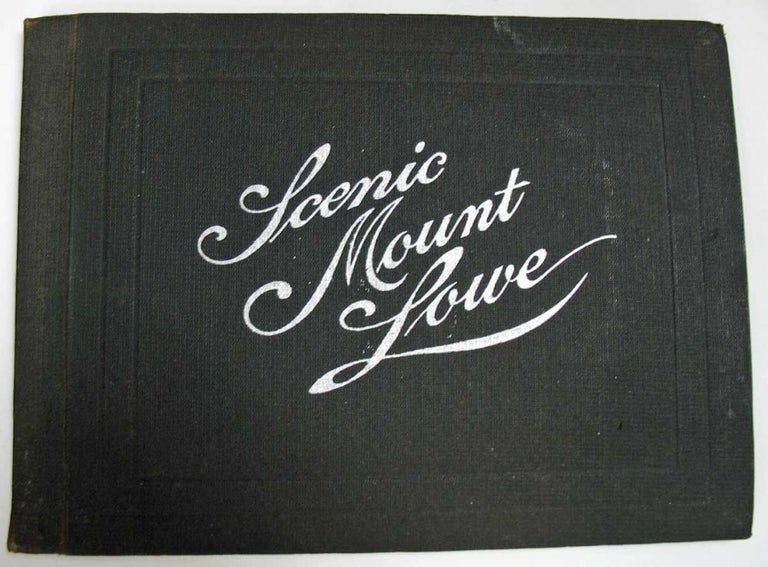 Item #37521 SCENIC MOUNT LOWE. Promotional Souvenir Photograph Album.