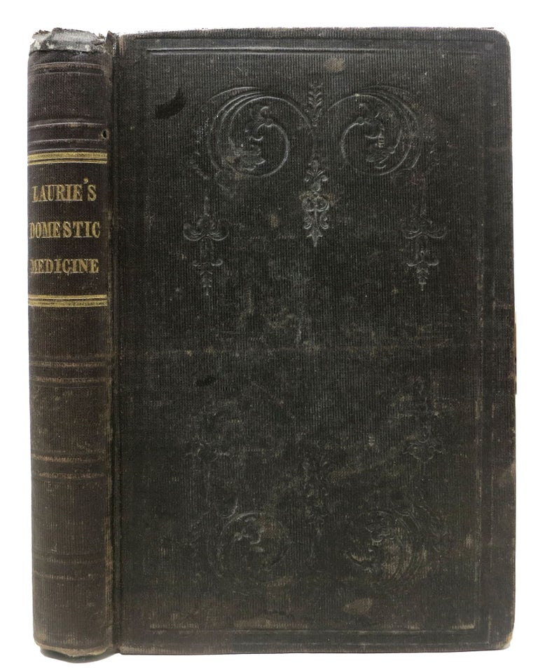 Item #37694 HOMOEOPATHIC DOMESTIC MEDICINE. Second American Edition Enlarged and Improved by A. Gerald Hull. . Hull Laurie, A. Gerald - Contributor, oseph. d. 1865, 1810 - 1859.
