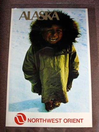 Item #38101 ALASKA. Northwest Orient. Airlines Travel Poster