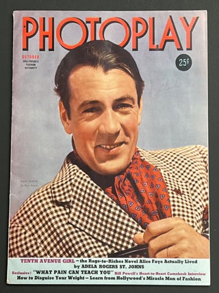 Item #38102 PHOTOPLAY, The Aristocrat of Motion Picture Magazines. Vol. LIII, No. 10. October...