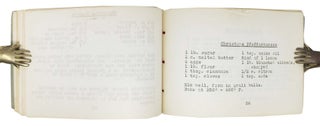 CHRISTMAS COOKY CAKE And CANDY RECIPES. The Kohler Woman's Club.