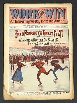 Item #38273 FRED FEARNOT'S GREAT FEAT; Or, Winning a Fortune on Skates. And Other Stories. ...