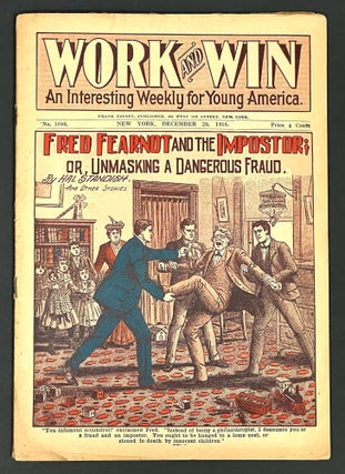 Item #38281 FRED FEARNOT And The IMPOSTER; Or, Unmasking a Dangerous Fraud. And Other Stories. ...