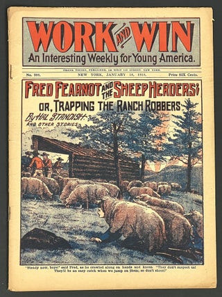 Item #38293 FRED FEARNOT And The SHEEP HERDERS; Or, Trapping the Ranch Robbers. And Other...