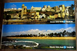 Item #38534 SALVADOR - BAHIA - BRASIL. Varig. SSA No. 1 - 10.000 - 12/81. Airlines Travel Poster