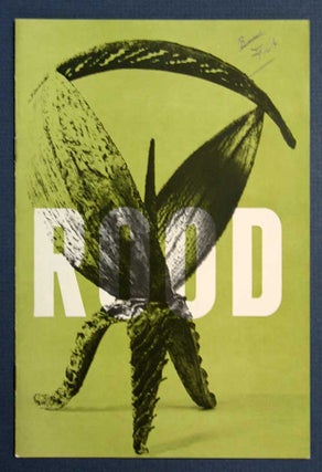 Item #38583 EXHIBITION Of RECENT SCULPTURE: JOHN ROOD. October 7 - 25, 1958. Eudora . Rood...