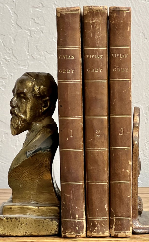 Item #38963 VIVIAN GREY. Parts I & II (Part II in 2 Volumes). Benjamin Disraeli, 1804 - 1881.