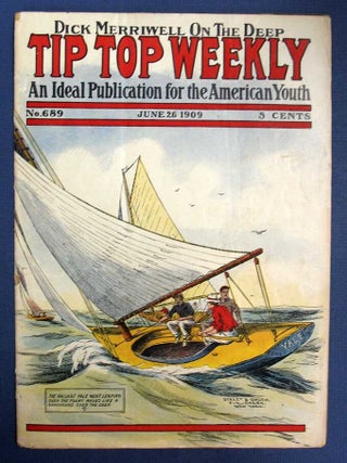 Item #38988 DICK MERRIWELL On The DEEP, Or, The Cruise of the "Yale". "Tip Top Weekly. An Ideal...
