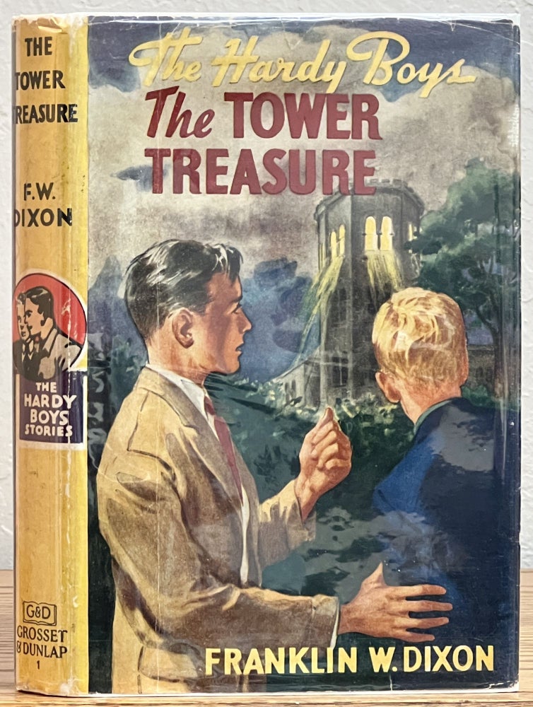 Item #38995.5 The TOWER TREASURE. The Hardy Boys Mystery Series #1. Franklin W. Dixon.
