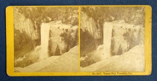 Item #39288 "Vernal Fall, Yosemite, Cal." No. 917. Yosemite Stereoview Photograph, Benjamin West...