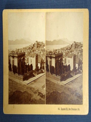 Item #39289 "Russian Hill, San Francisco, Cal." 983. Stereoview Photograph, Benjamin West...