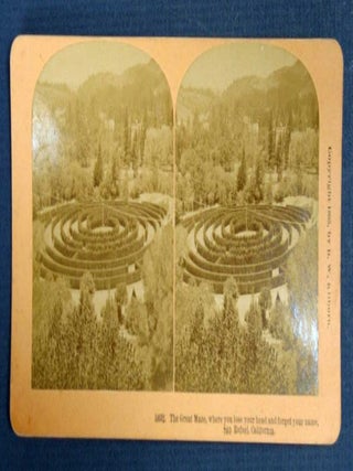 Item #39291 "The Great Maze, where you lose your head and forget your name, San Rafael,...