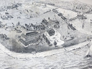 1881 OAKLAND BEACH HOTEL. 1st Brought Before the Public Generally for the First Time, and It Is the Second Season Under the Able Management of the Undersigned, who Takes Especial Pleasure in So Doing, for it is Certainly the Most BEAUTIFUL And ATTRACTIVE RESORT On NARRAGANSETT BAY [Rhode Island].