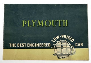 Item #39340 PLYMOUTH. The Best Engineered Low-Priced Car. Plymouth Automobile Information Packet