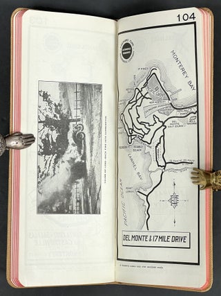 AUTOMOBILE TOUR BOOK Of CALIFORNIA Including Western Oregon and Western Washington.