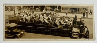 Item #39783 SILVER GELATIN PHOTOGRAPH. B. C. Electric Rly. Co. Observation Car. Vancouver, B....