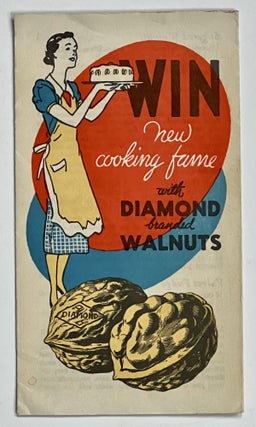 Item #39877 WIN NEW COOKING FAME With DIAMOND BRANDED WALNUTS. Here's Menu Magic in a Nutshell....