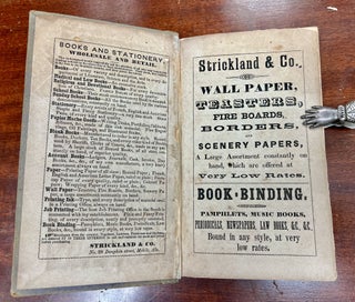 MOBILE DIRECTORY And COMMERCIAL SUPPLEMENT, For 1855--6, Embracing the Names of Firms, the Individuals Composing Them, Householders and Freeholders Generally, with the City Limits, Alphabetically Arranged, Also A Synopsis of the History of Mobile, and a Variety of Local, Official and Statistical Intelligence, Advertisements, &c.