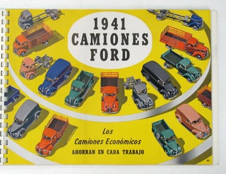 SI DESEA ADELANTOS... ADELANTESE CON EL 1941 FORD. [If you Want to Get Ahead... Get Ahead with the 1941 Ford - Cover Title].