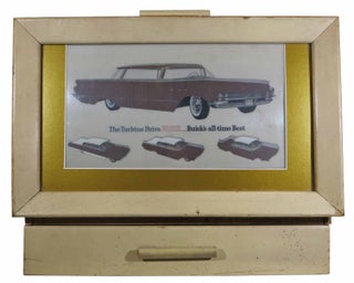 Item #40220 The TURBINE DRIVE BUICK... BUICK'S ALL-TIME BEST. 1960 Dealer's Backlit Showroom...