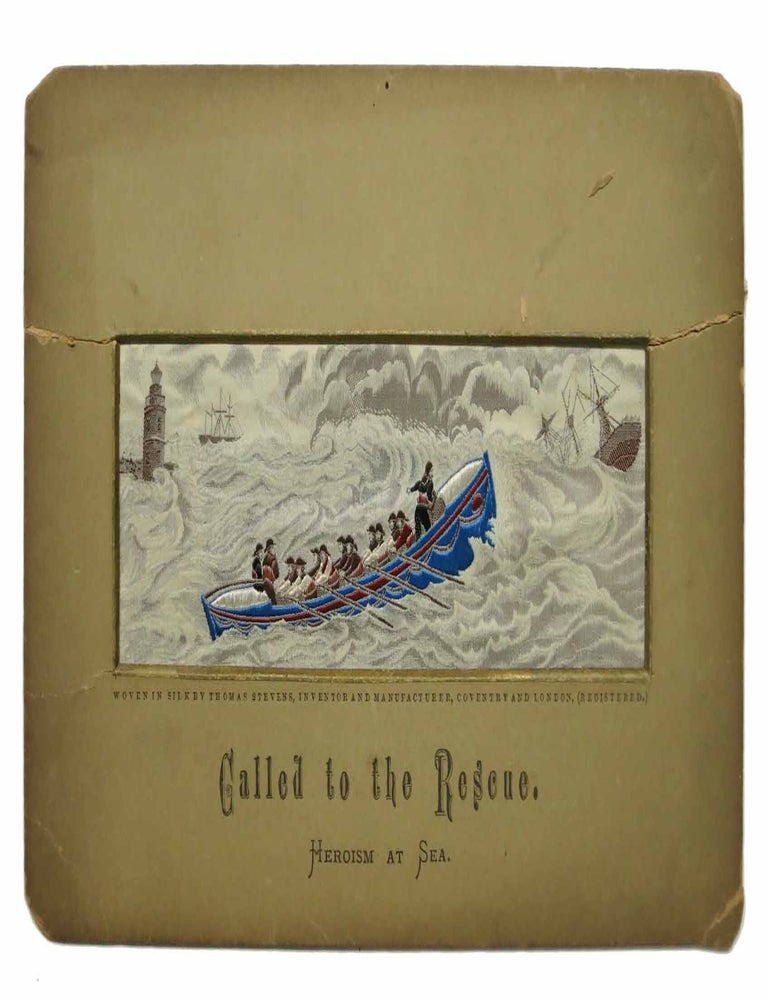 CALLED To The RESCUE. Heorism at Sea. A Life Boat Scene | Stevengraph ...