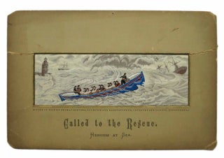 Item #40311 CALLED To The RESCUE. Heorism at Sea. (A Life Boat Scene). Stevengraph, Thomas -...