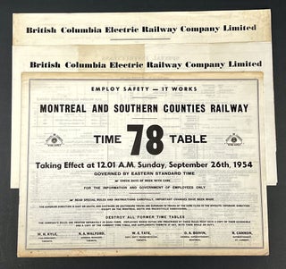CANADIAN RAILWAYS COLLECTION.
