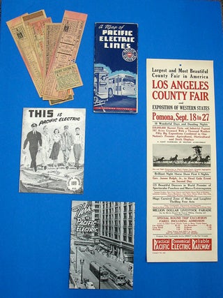 Item #40366 PACIFIC ELECTRIC RAILWAY COLLECTION. Pacific Electric Railway Company