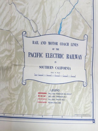 PACIFIC ELECTRIC RAILWAY COLLECTION.