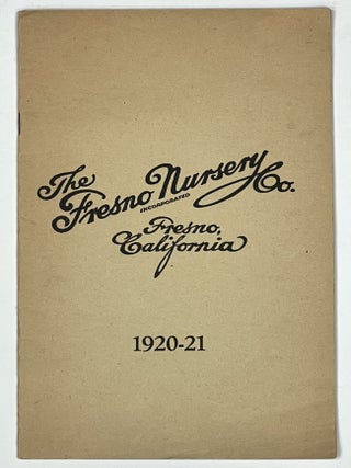 Item #40444 To The FRUIT GROWER. Issued November 20, 1920. [Price List & Informational...